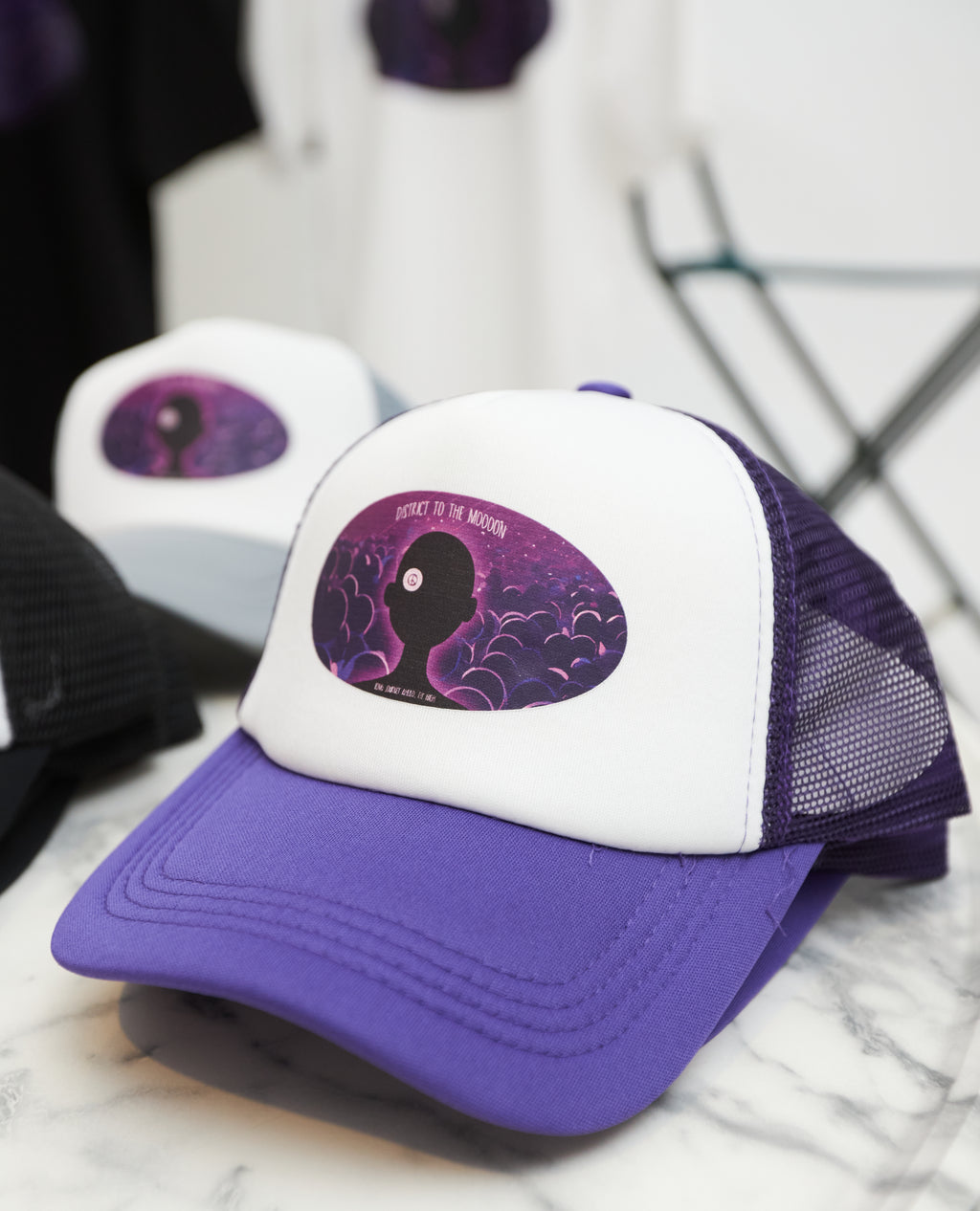 Moon  Trucker Cap