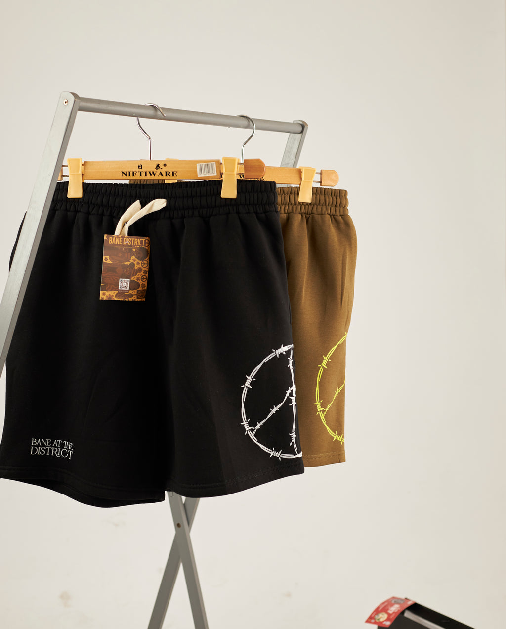 Barbed Peace Shorts
